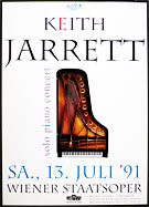 Keith Jarrett Concert Poster